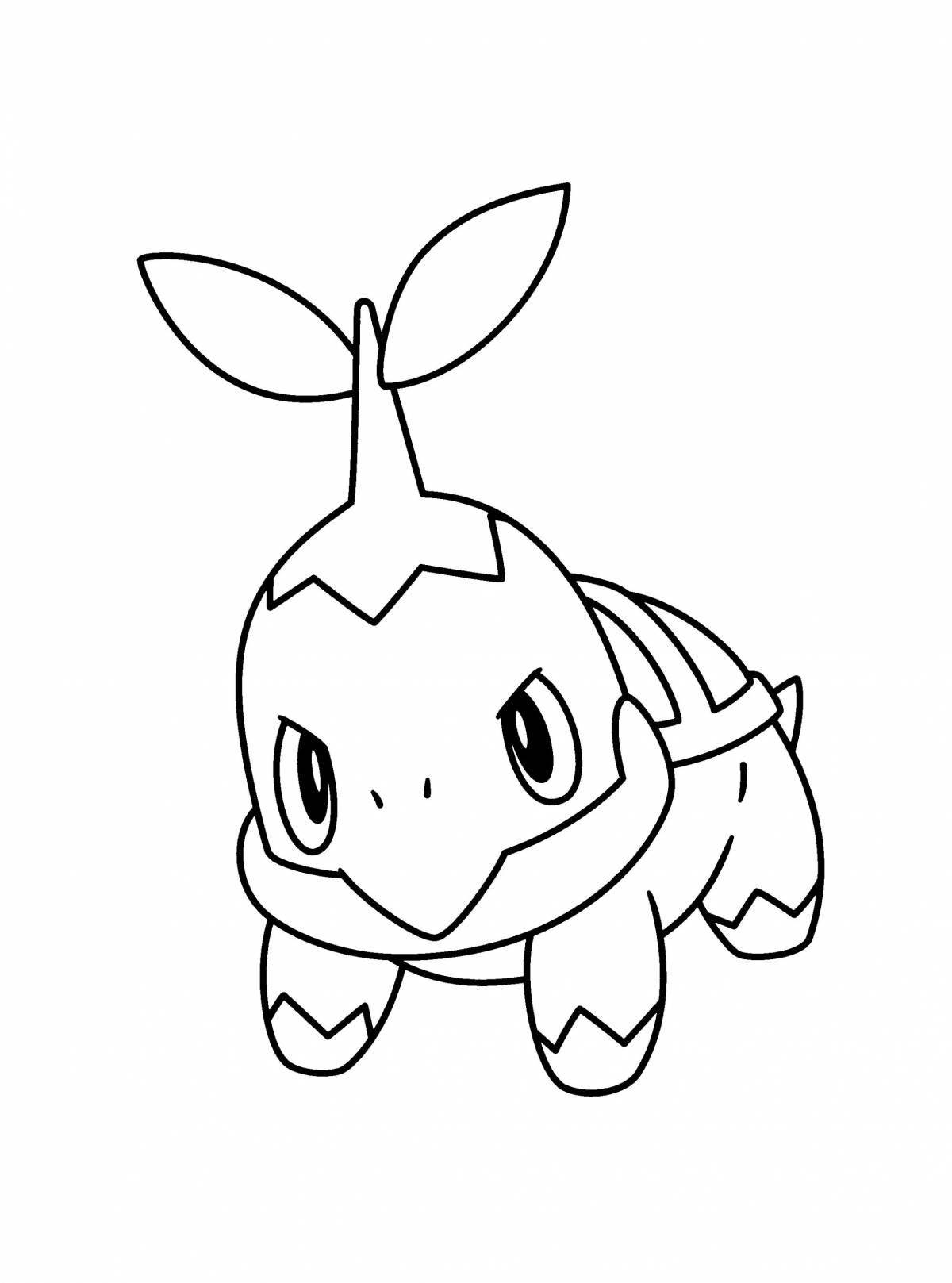 Amazing piplap pokemon coloring page