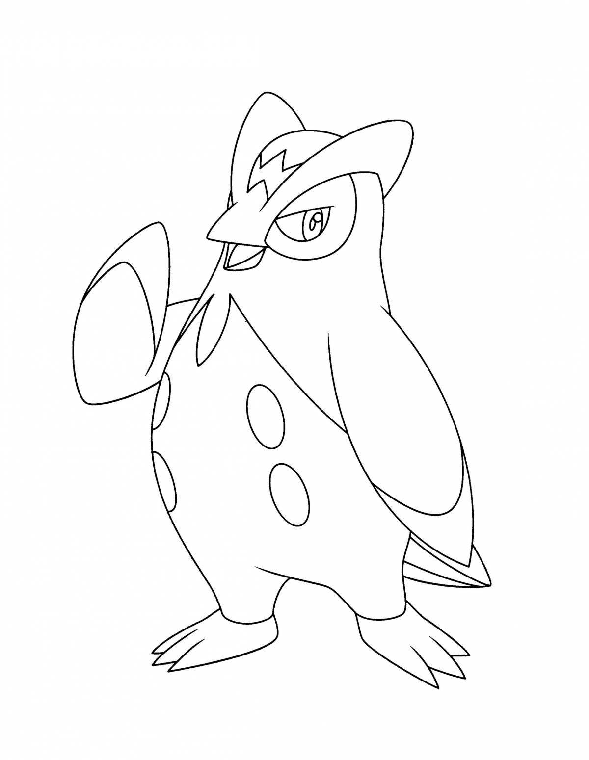 Awesome piplap pokemon coloring page