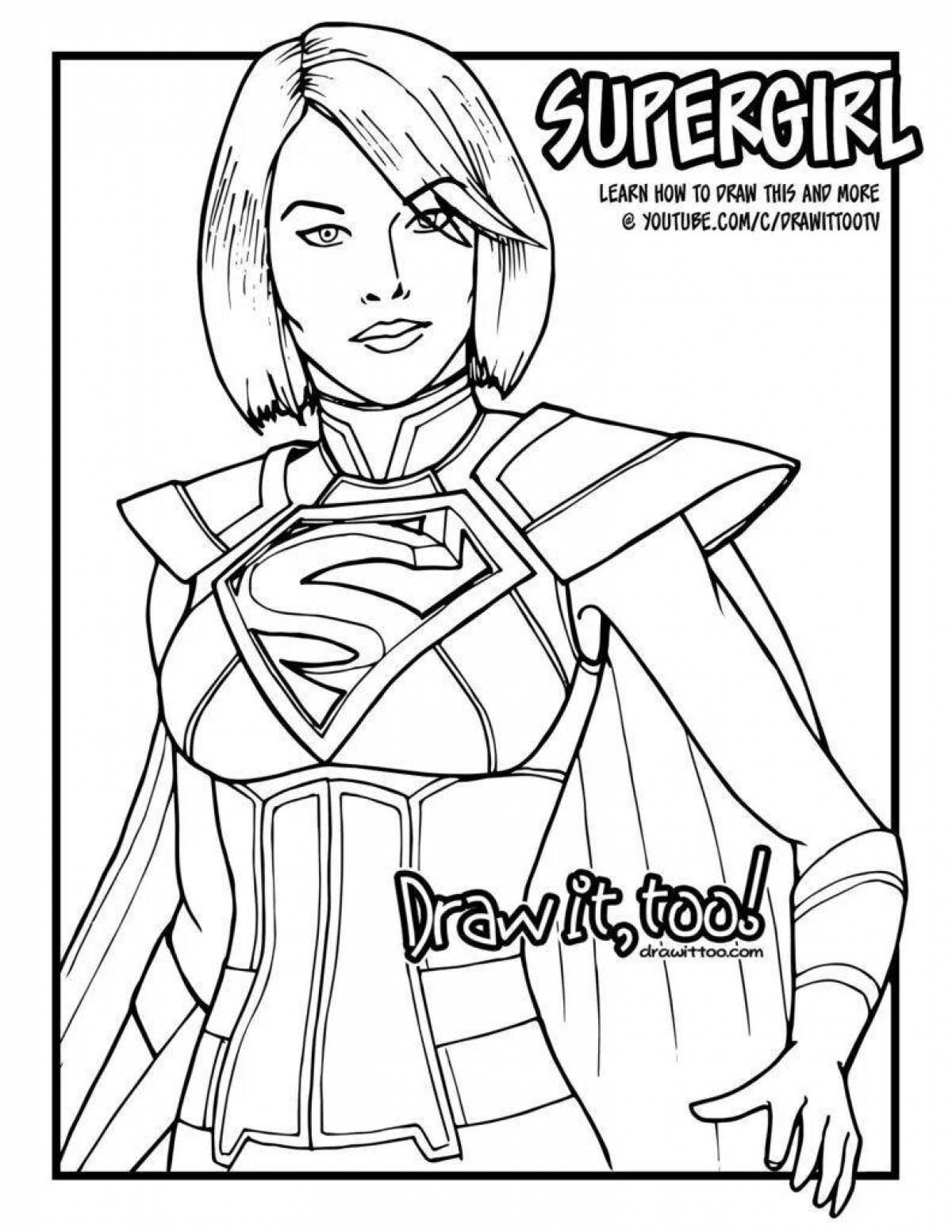 Injustice 2 deluxe coloring book