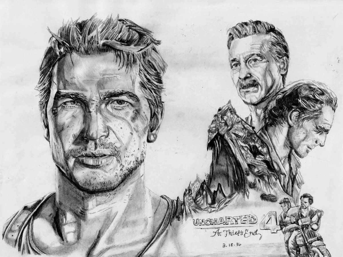 Colorful coloring uncharted 4