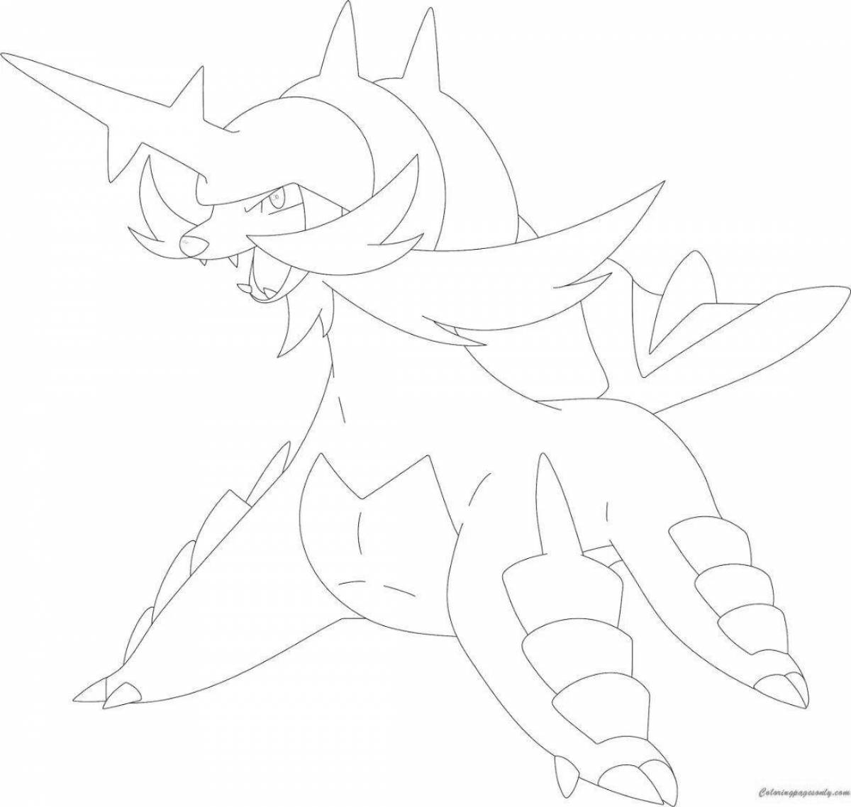 Amazing pokemon tortwig coloring page