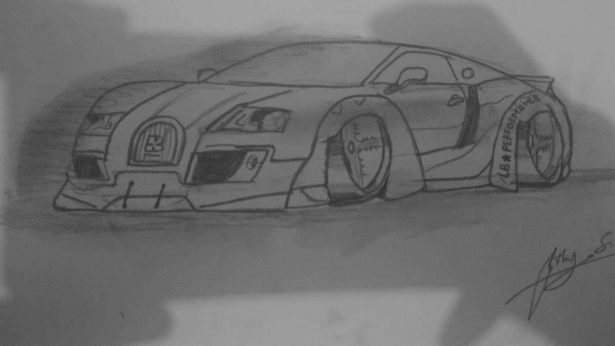Bugatti police style paint