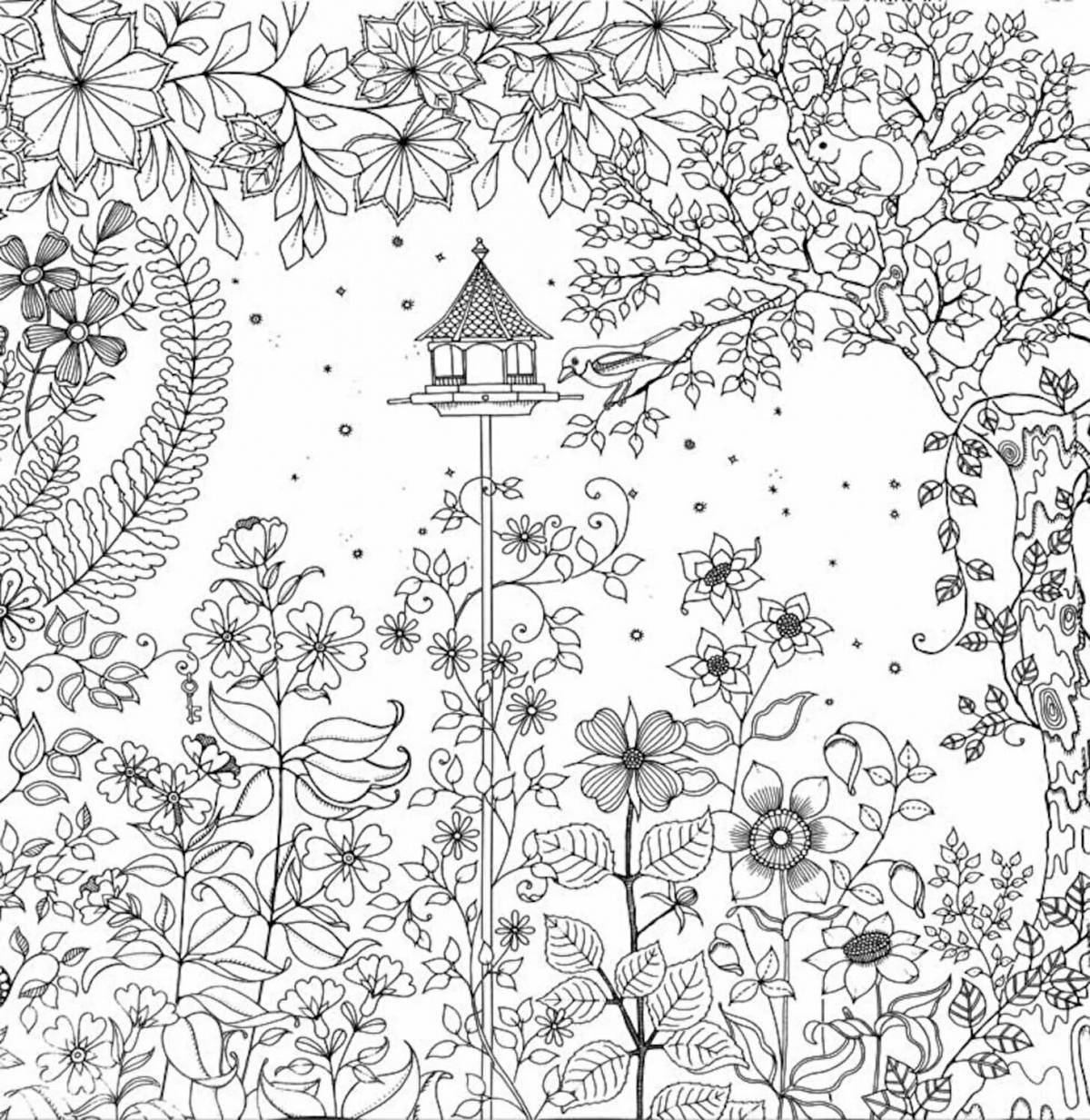 Exquisite joanna basford coloring book