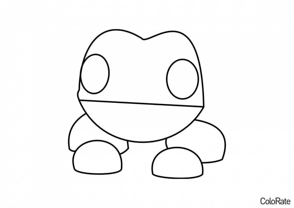 Adobe me bright coloring page