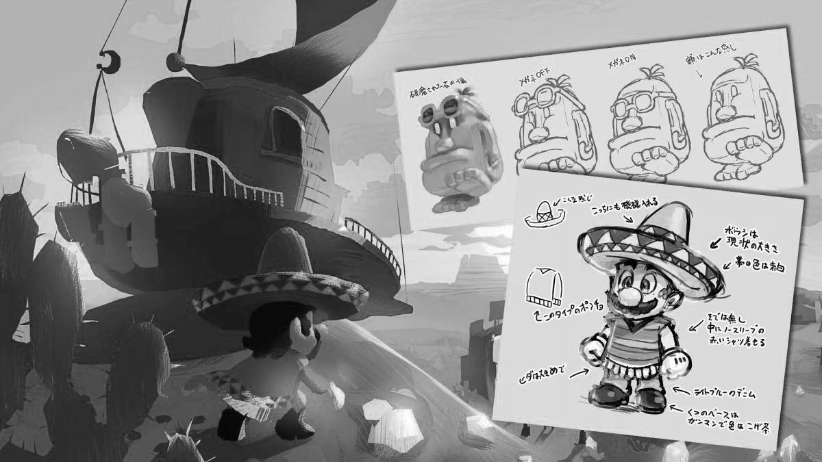 Mario odyssey incredible coloring book