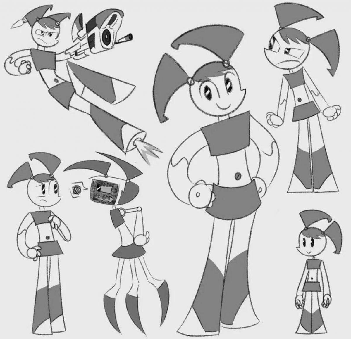 Teenage robot comics