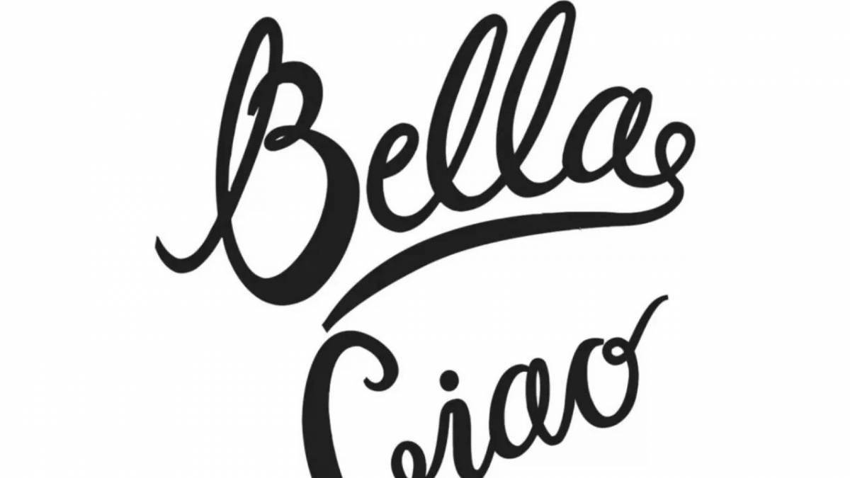 Bella chao's vibrant coloring page