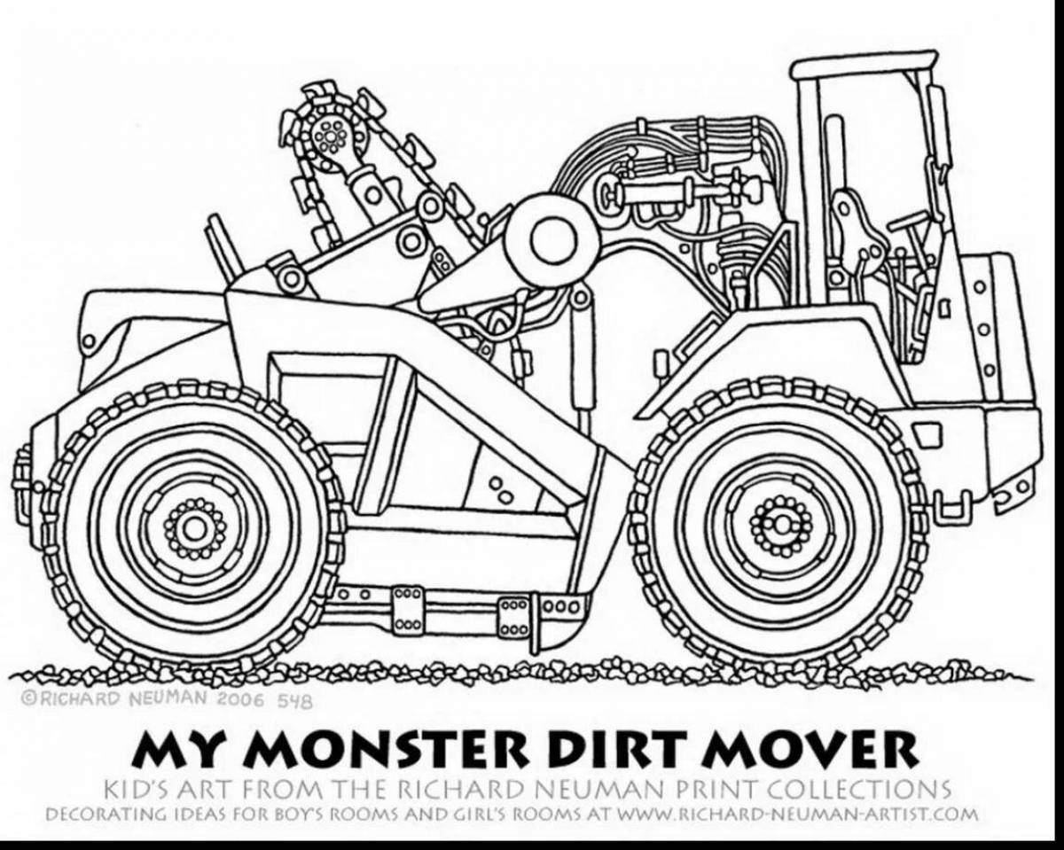 Гоночный трактор #3