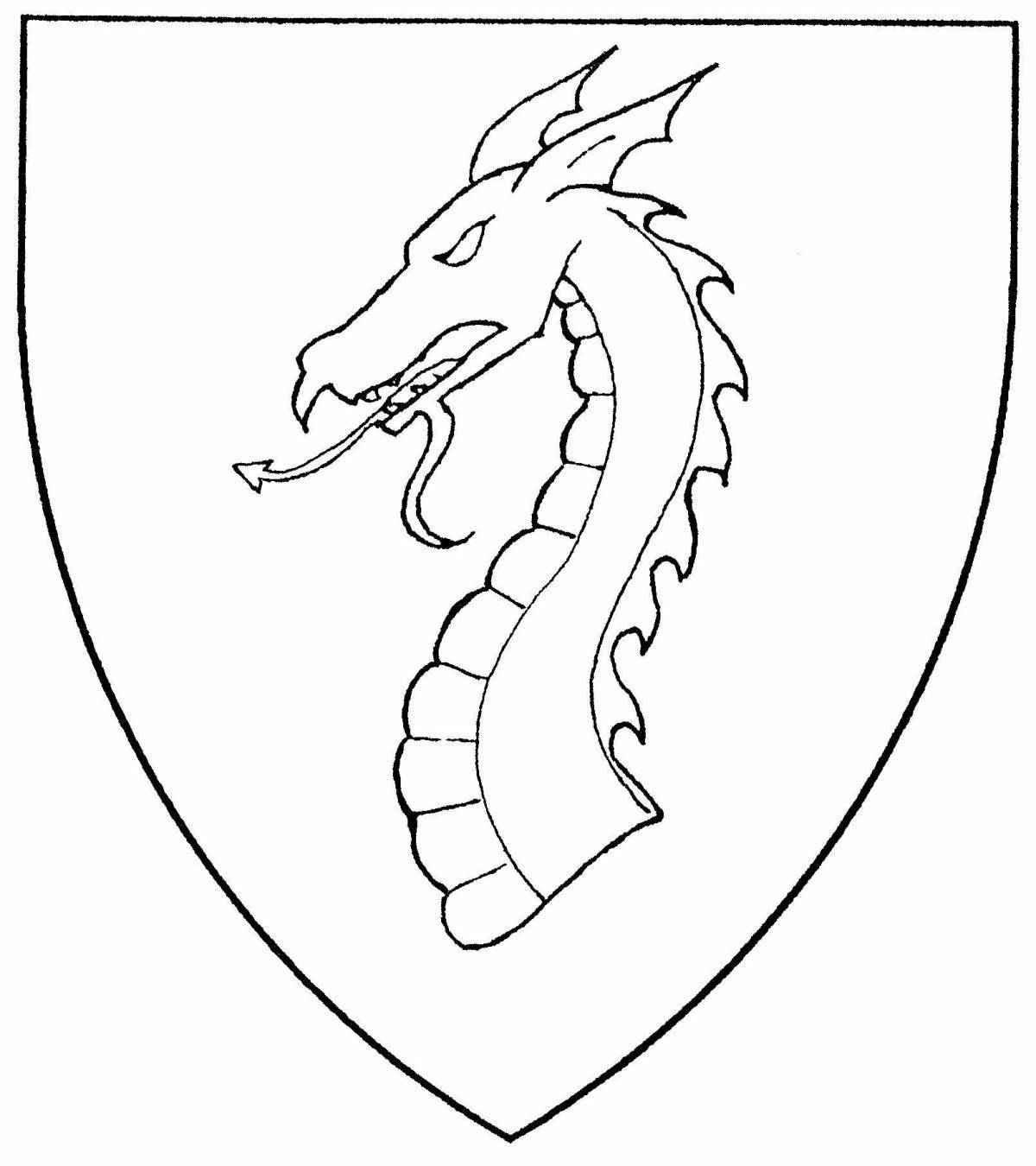 Рыцарский герб #1