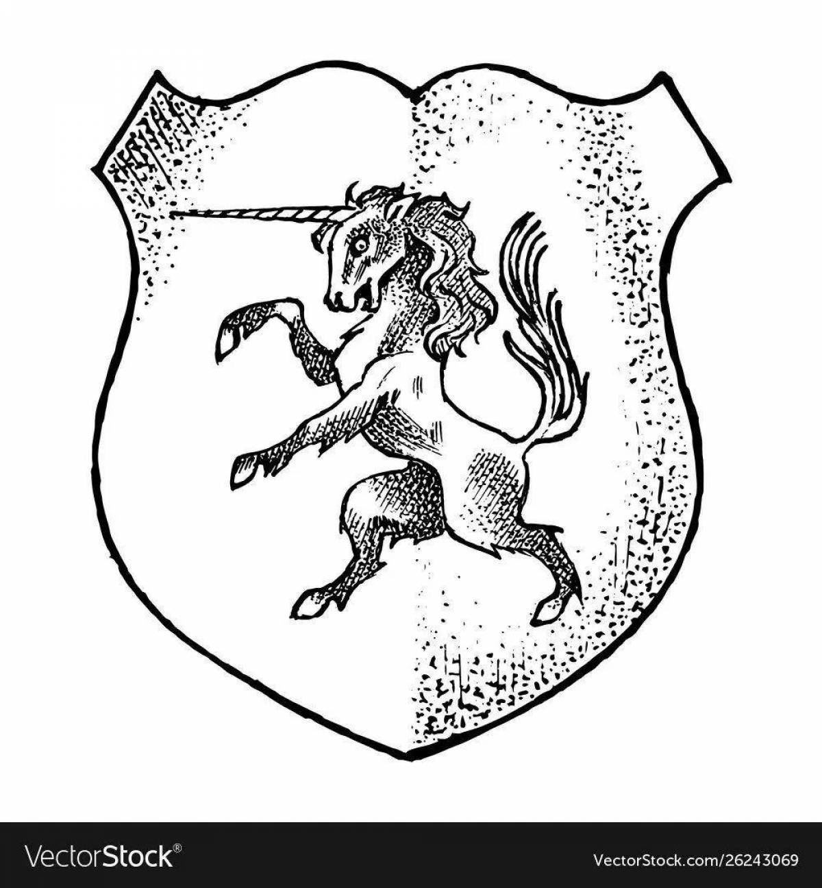 Photo Knight crest #5