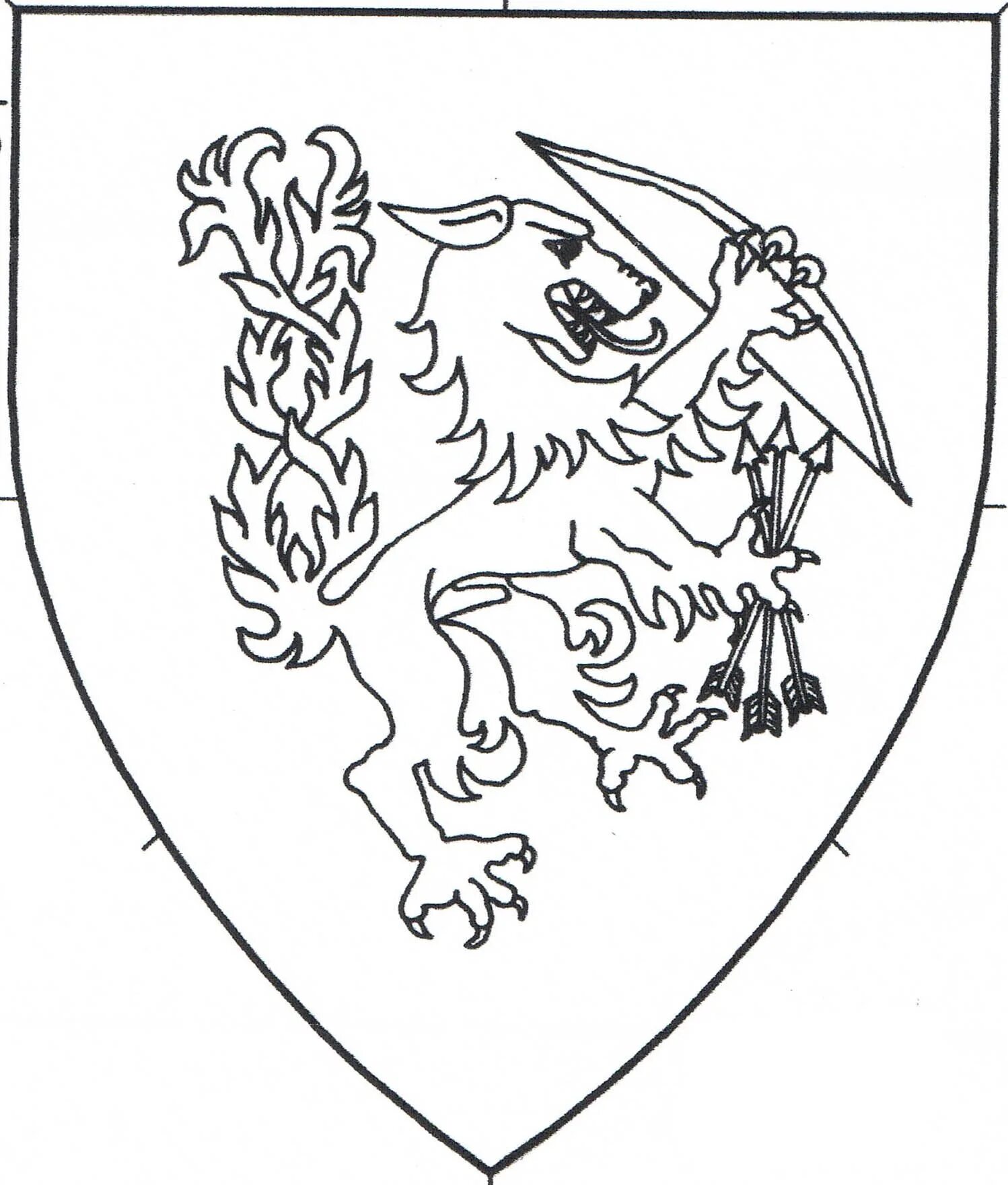 Рыцарский герб #8