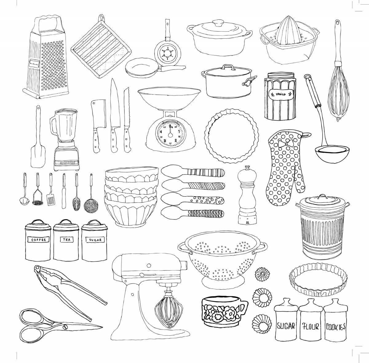 Photo Creative belarusian cuisine coloring book