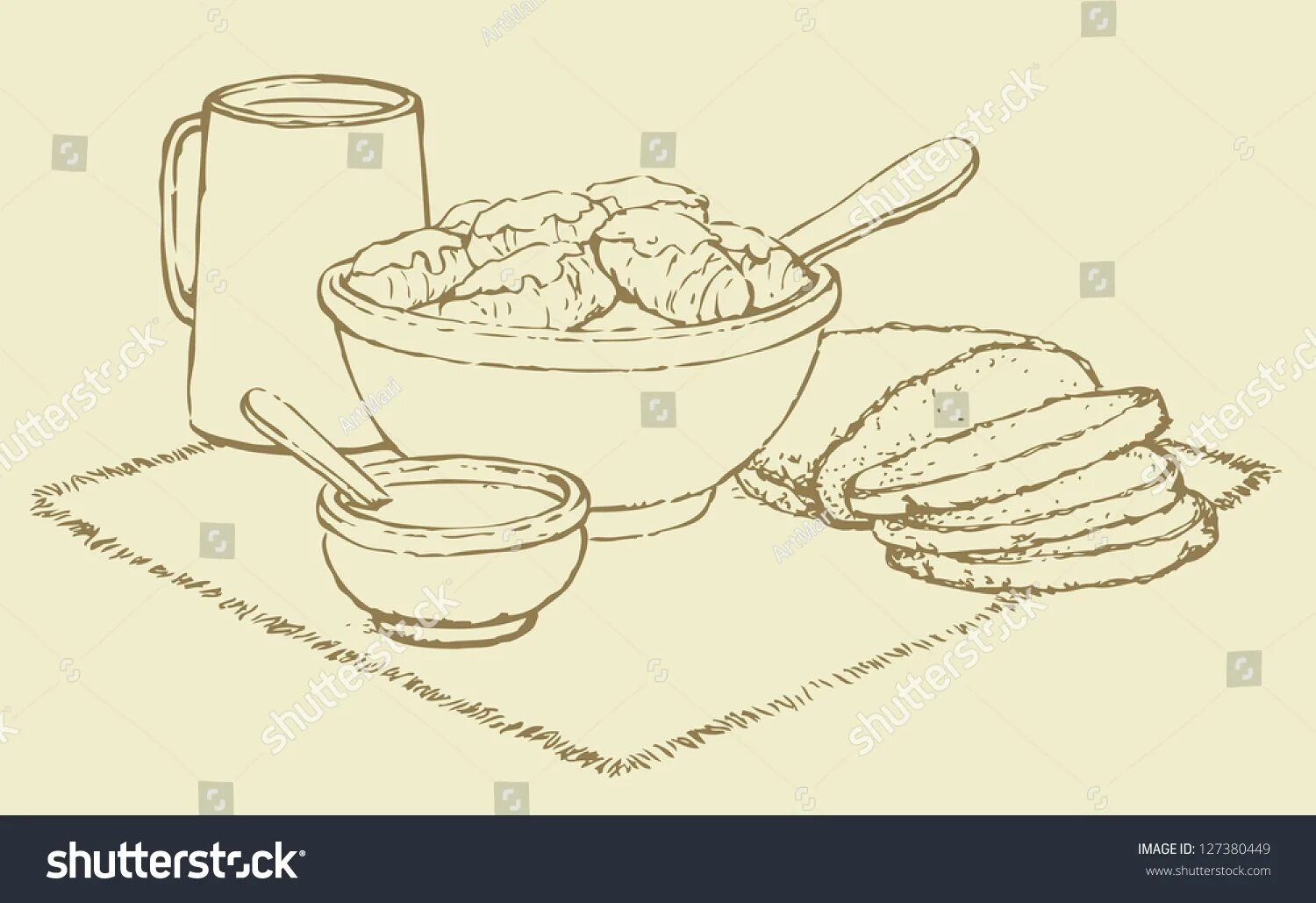 Cozy belarusian kitchen coloring book