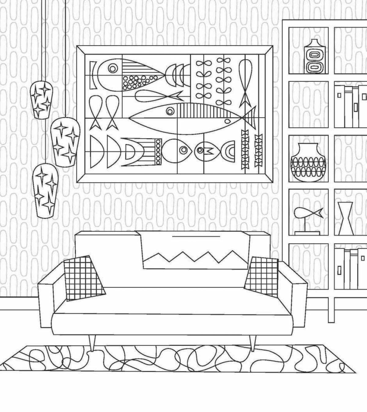 Glorious Room Eater coloring page