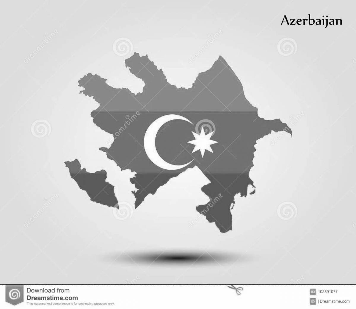 Great coat of arms of azerbaijan