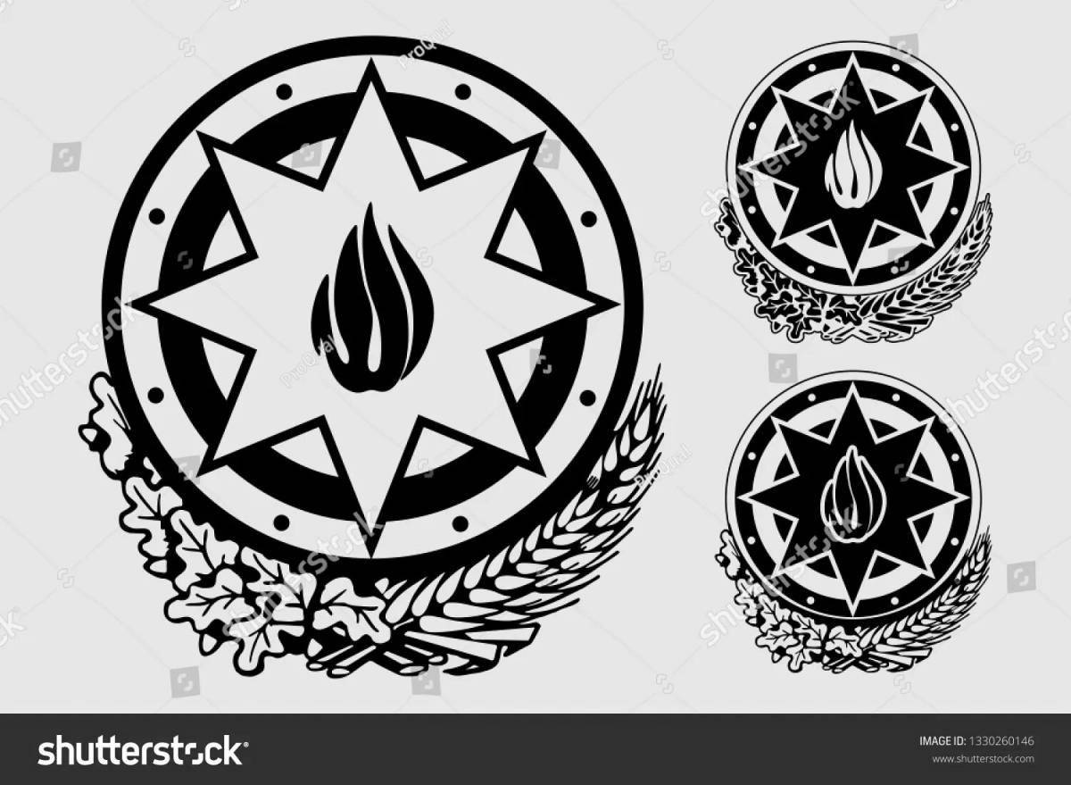 Буйный герб азербайджана