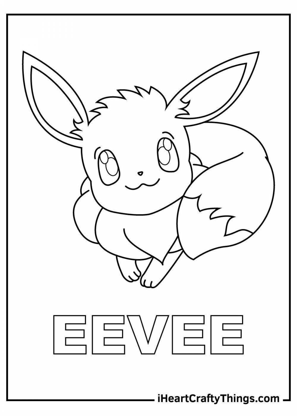 Playful chimchar coloring page