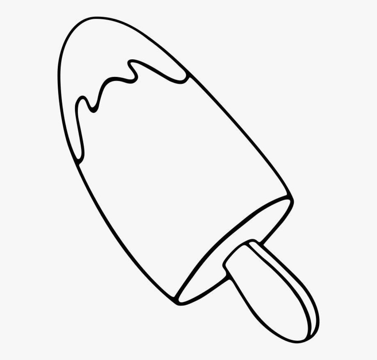 Courtesy Fruit Ice Coloring Page