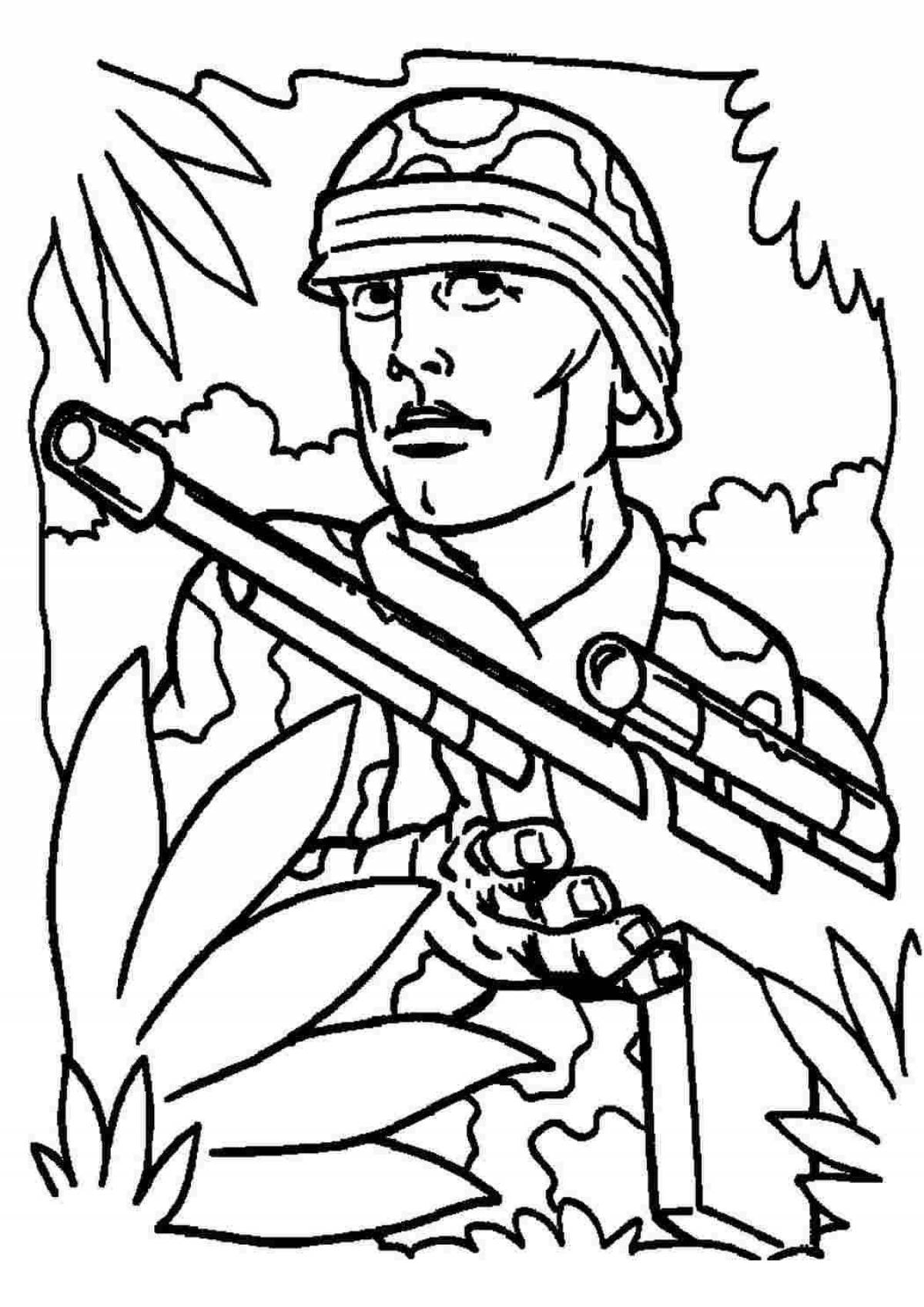 Photo Colorful no war coloring page
