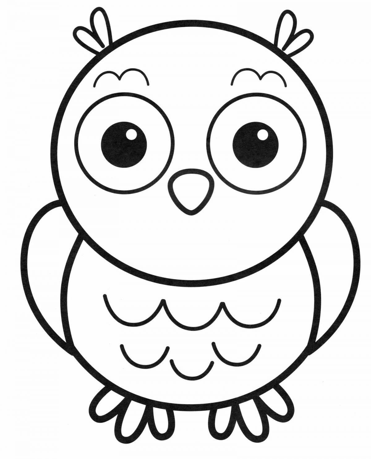 Charming coloring is the easiest