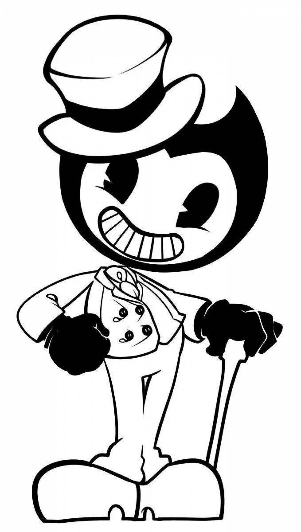 Gorgeous coloring of bendy