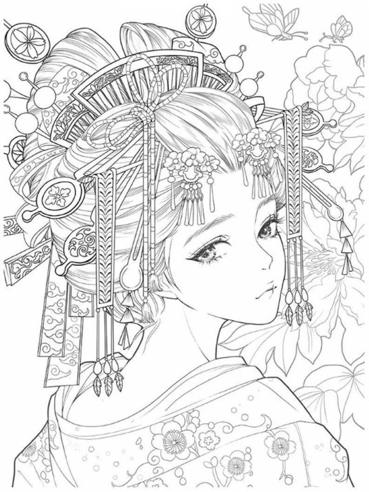 Sunshine coloring pages for girls
