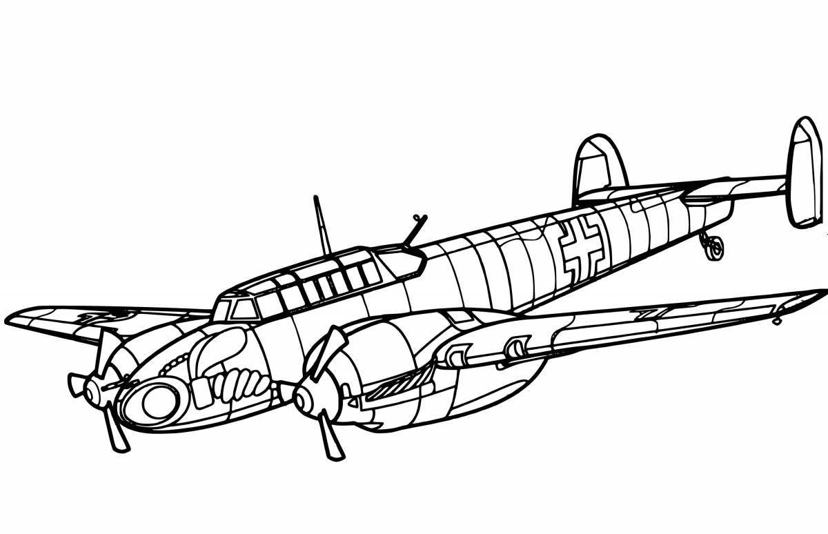 Блестящая страница раскраски var thunder