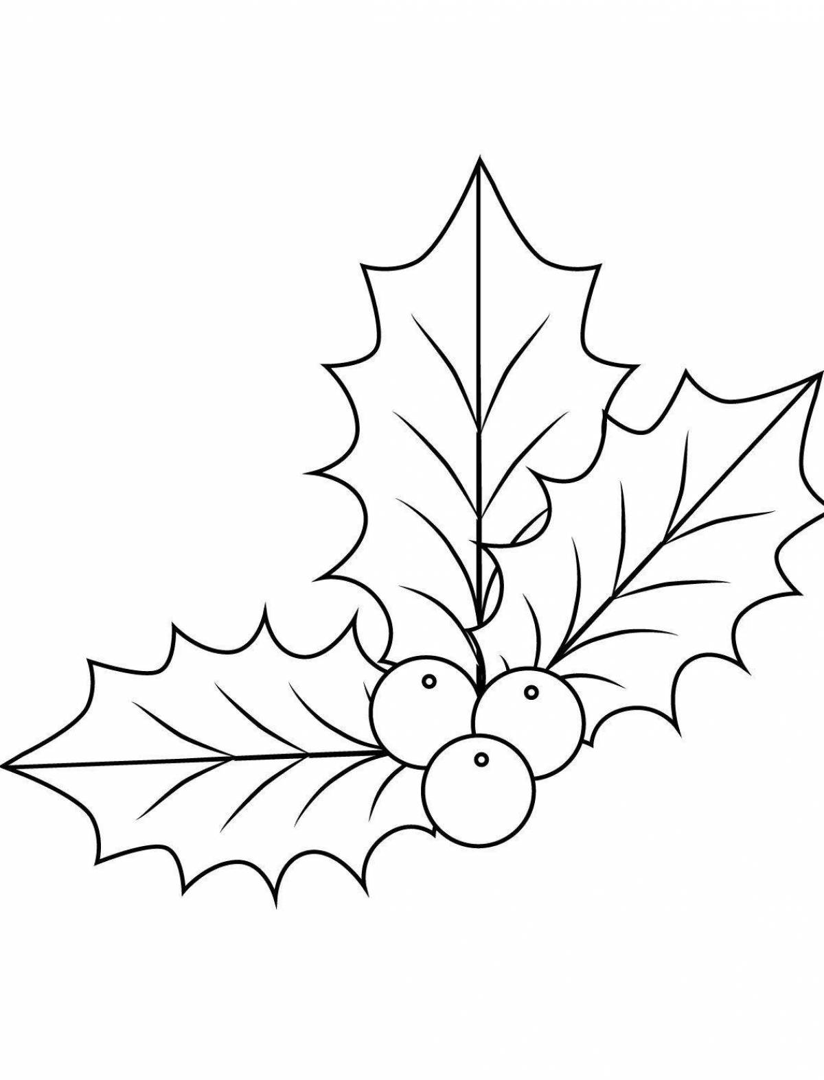 Amazing coloring pages Christmas flowers