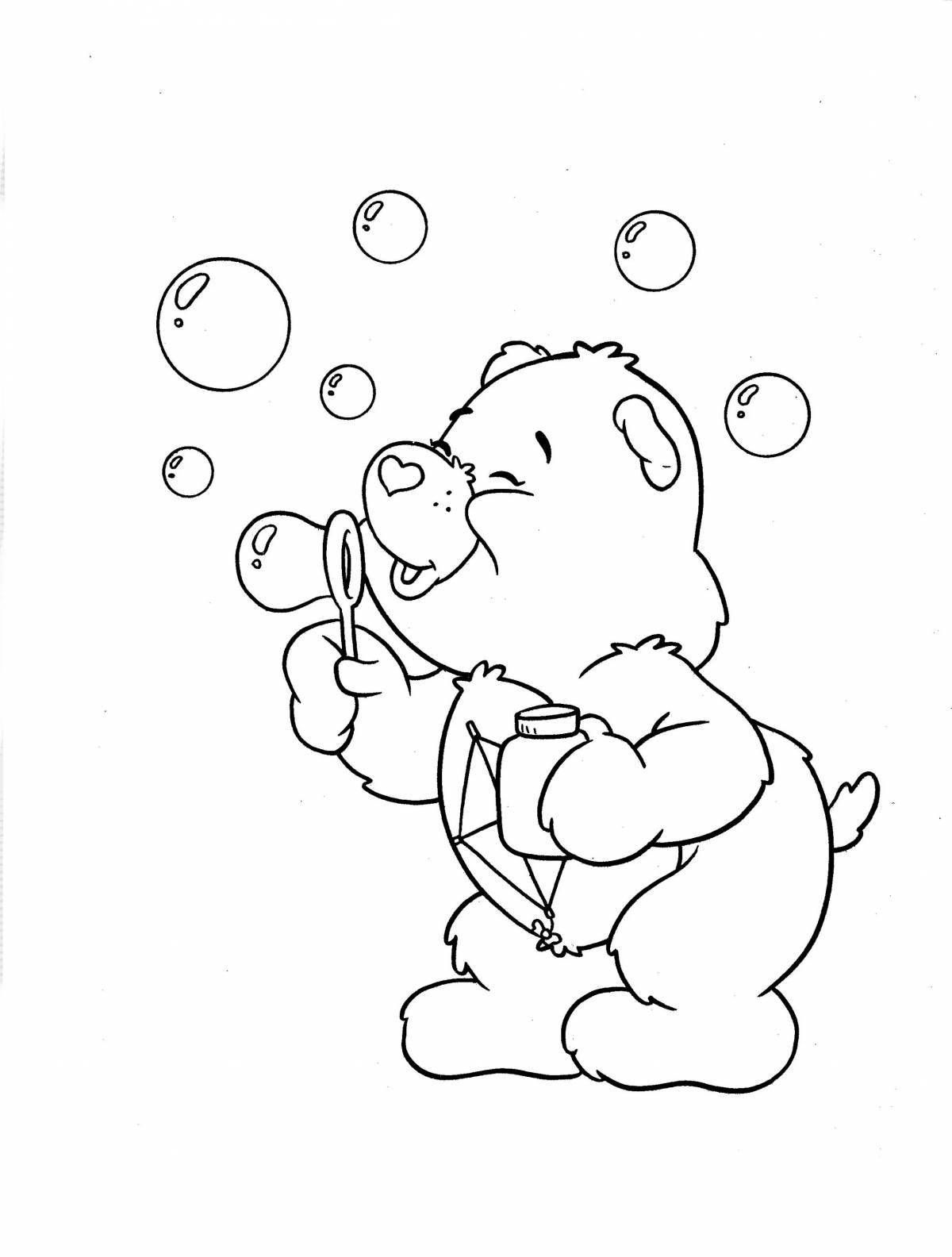 Naughty Bear Brothers coloring book