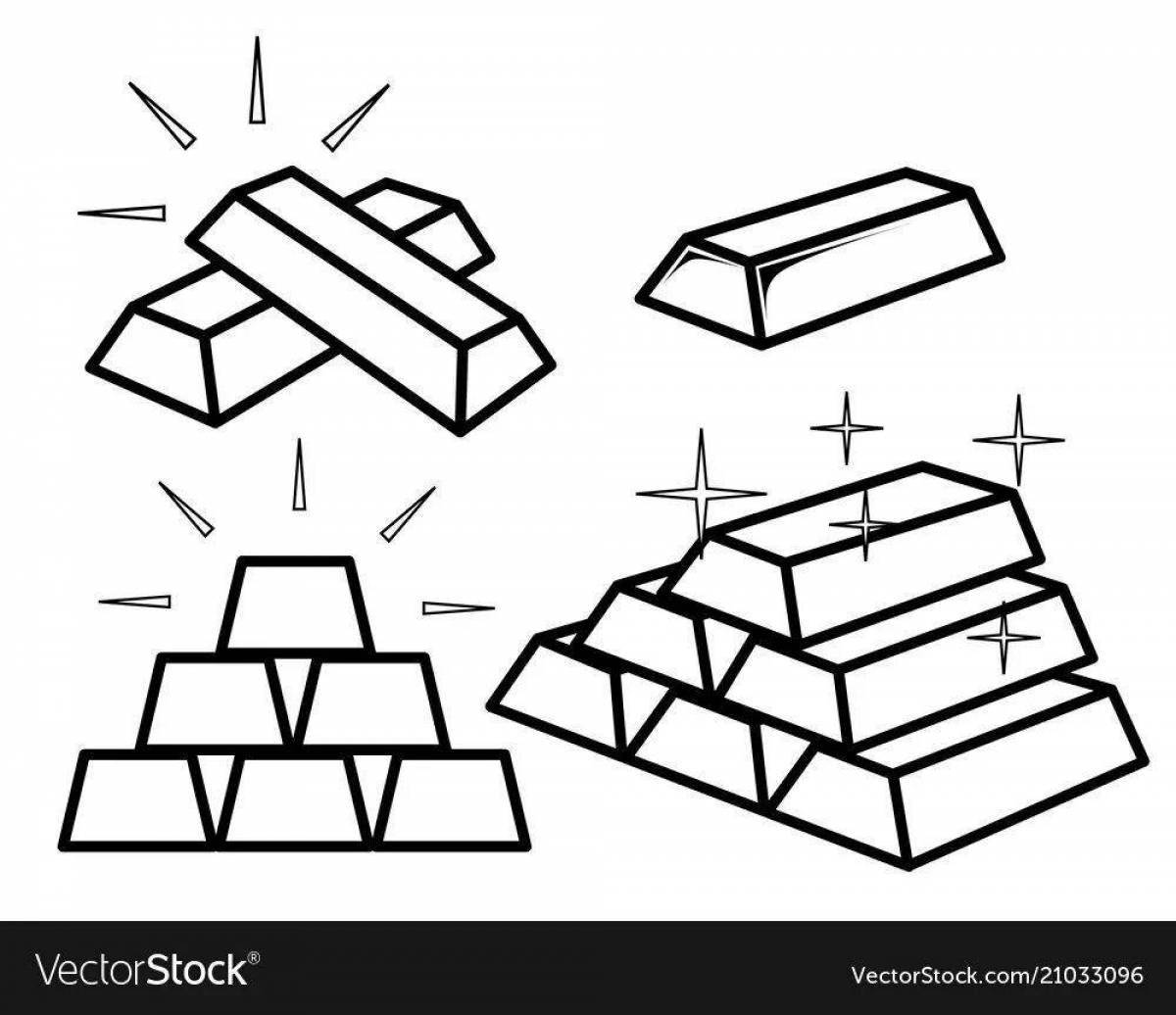 Слитки золота #8