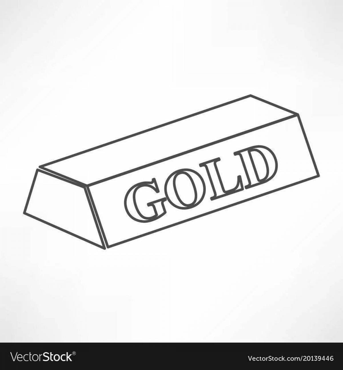Gold bars #22