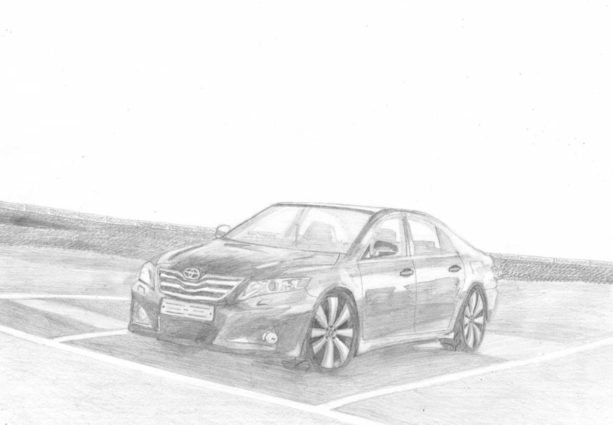 Fabulous Camry coloring book 70