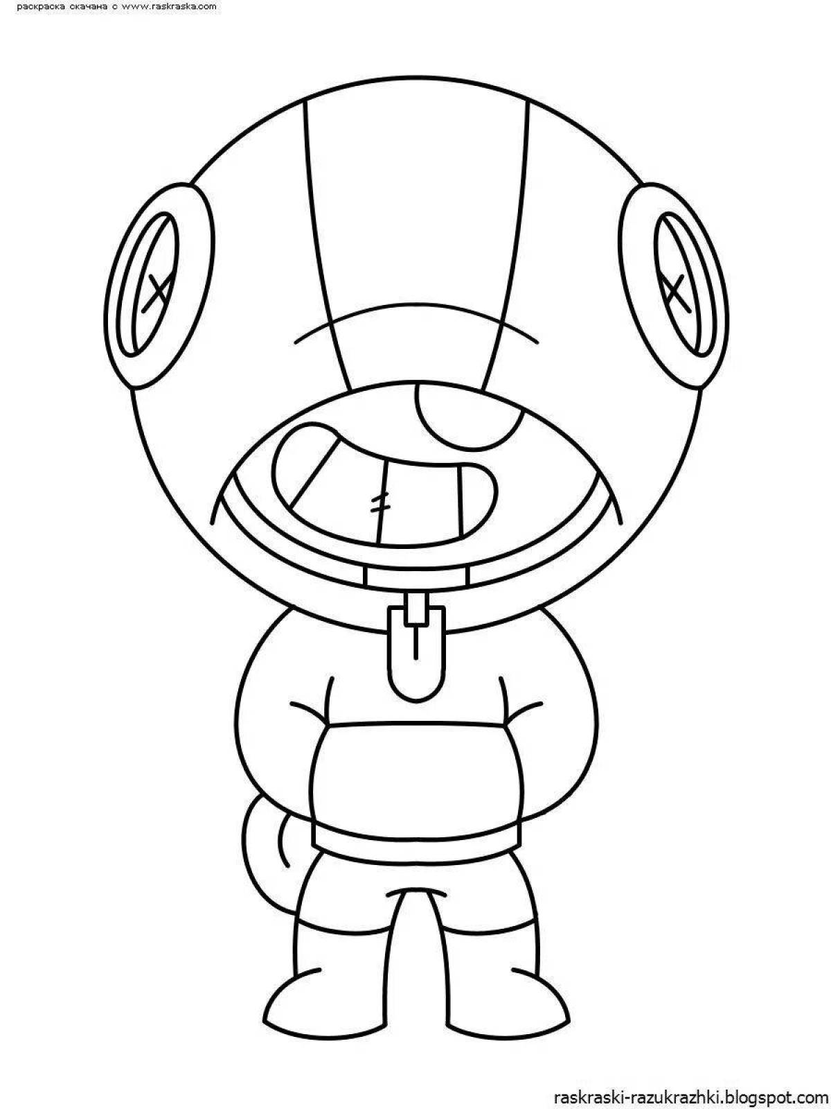 Living leon bs coloring