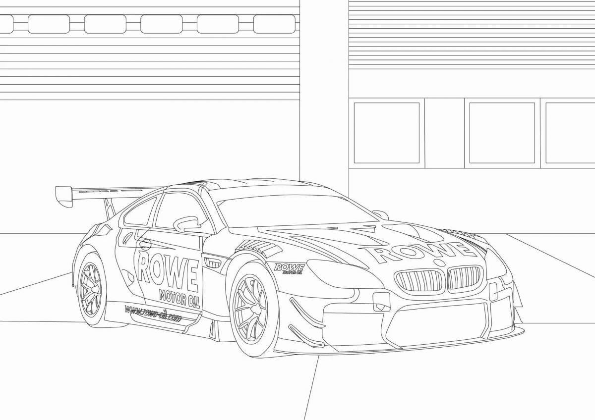 Great coloring bmw m8
