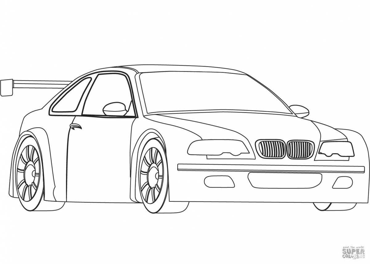 Coloring Pages Bmw m8 (29 pcs) - download or print for free #29059