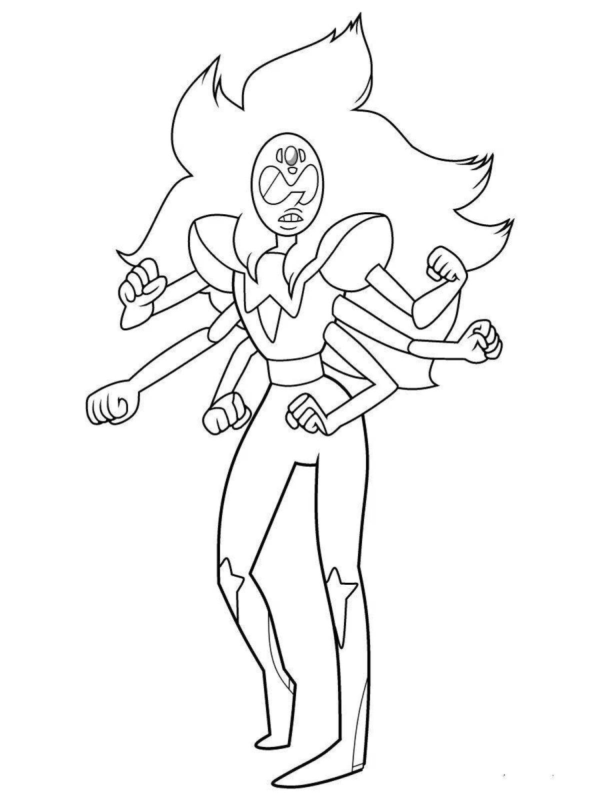 Animated coloring steven universe