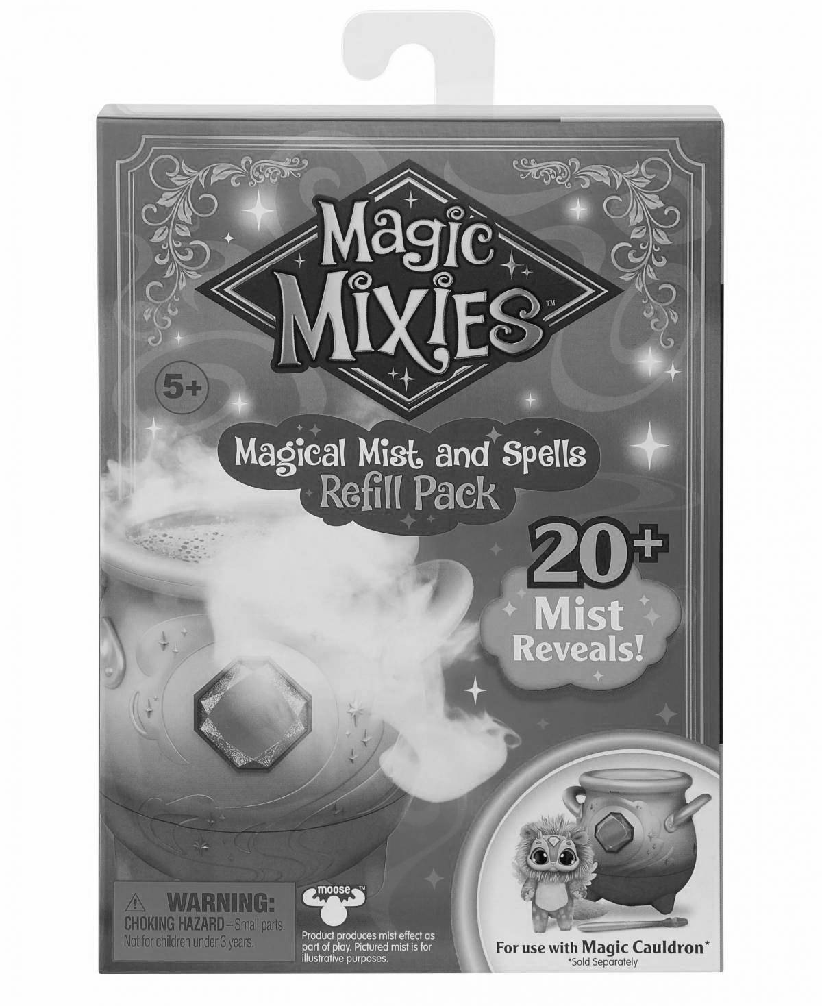 Great magic mixes coloring book