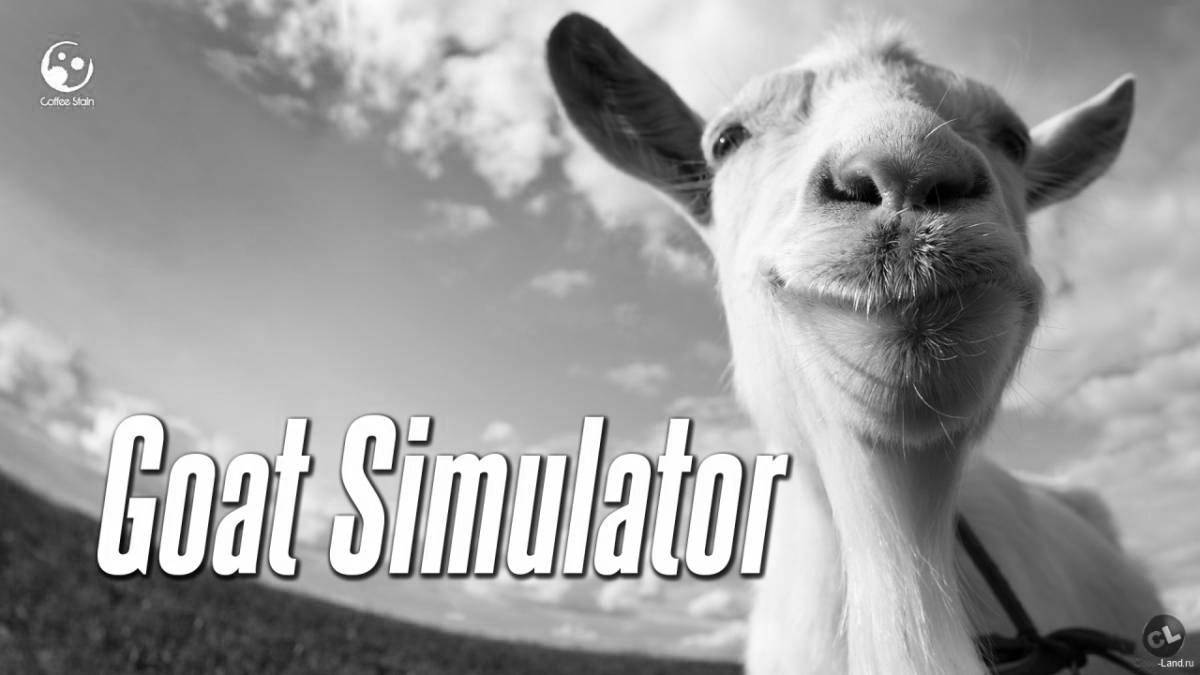 Exquisite goat simulator coloring page