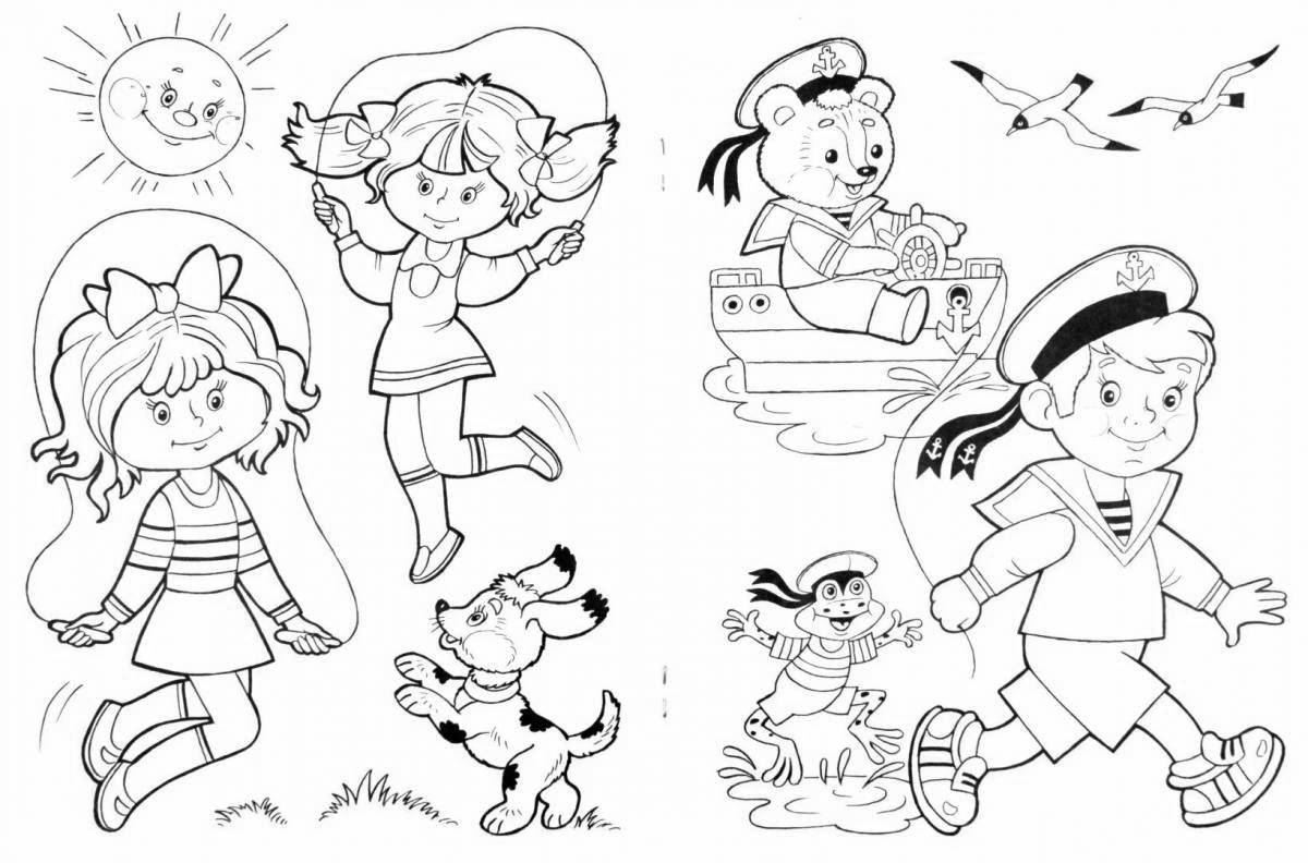 Photo Luxury coloring court wizards