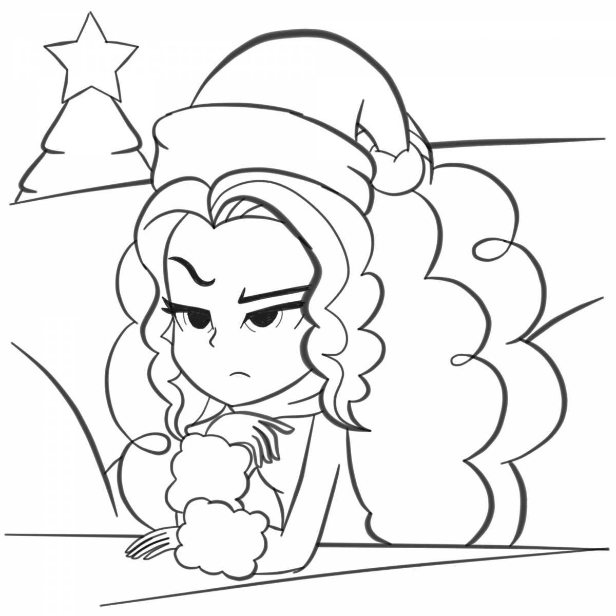 Fancy coloring adagio dazzle