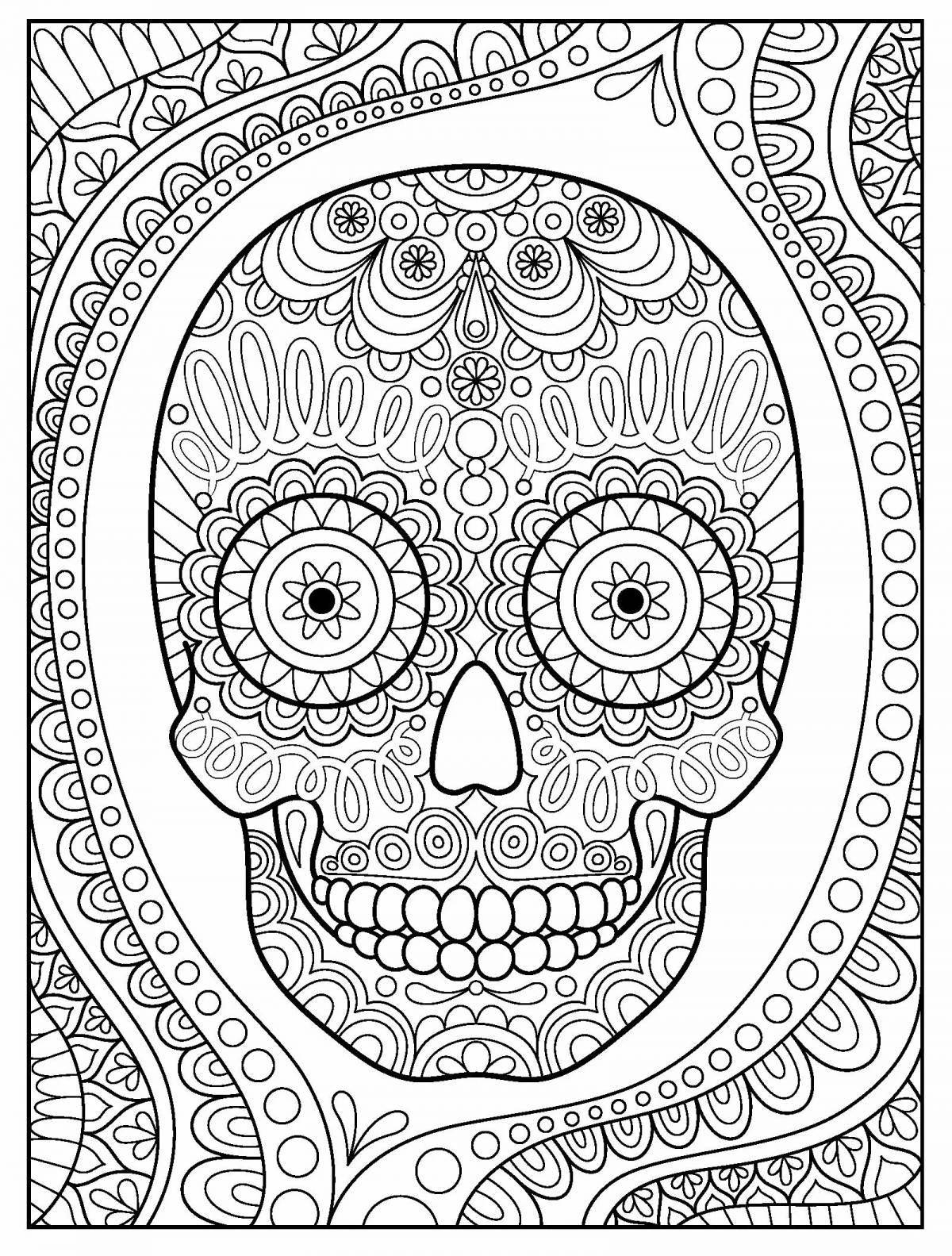 Great big anti-stress coloring book