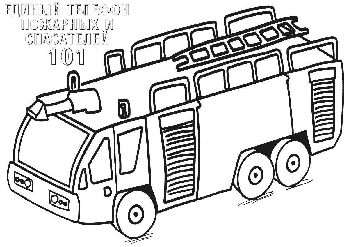 Photo Inspirational emergency coloring book