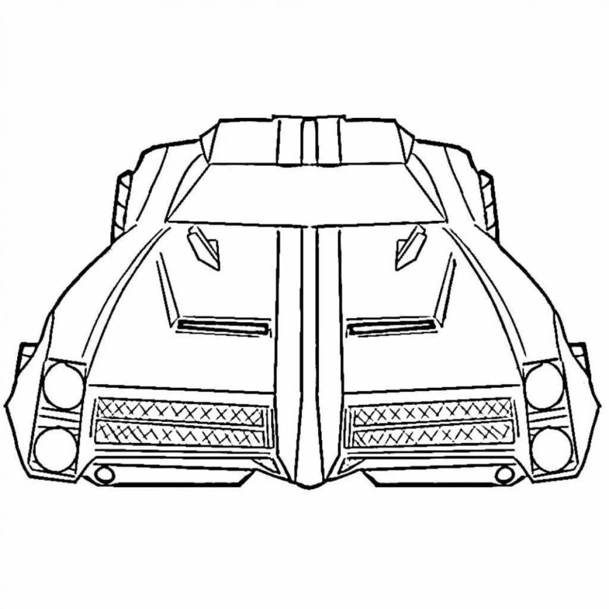 Rocket league awesome coloring book