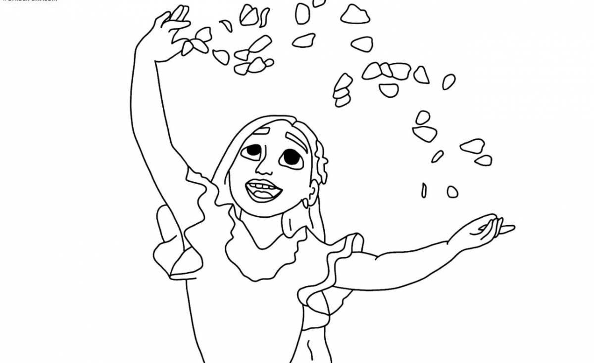 Photo Great coloring isabella