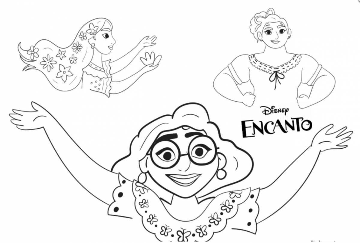 Photo Great isabella coloring book