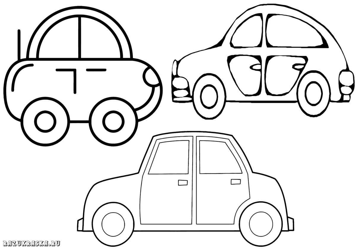 Enchanting Machine Layout Coloring Page