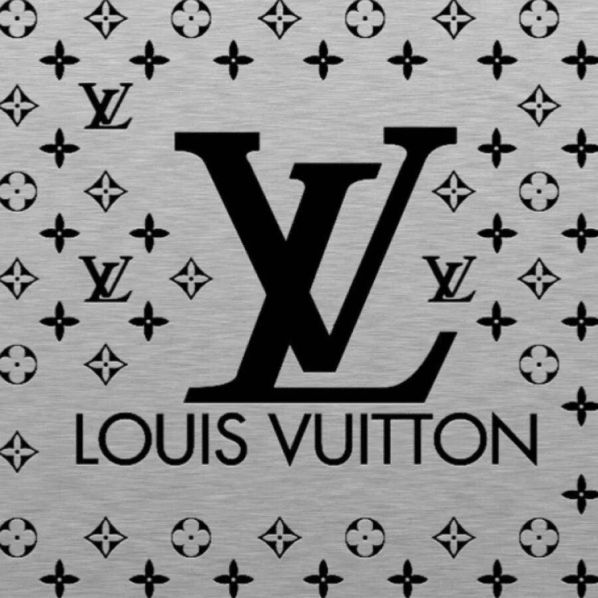 Louis vuitton intricate coloring
