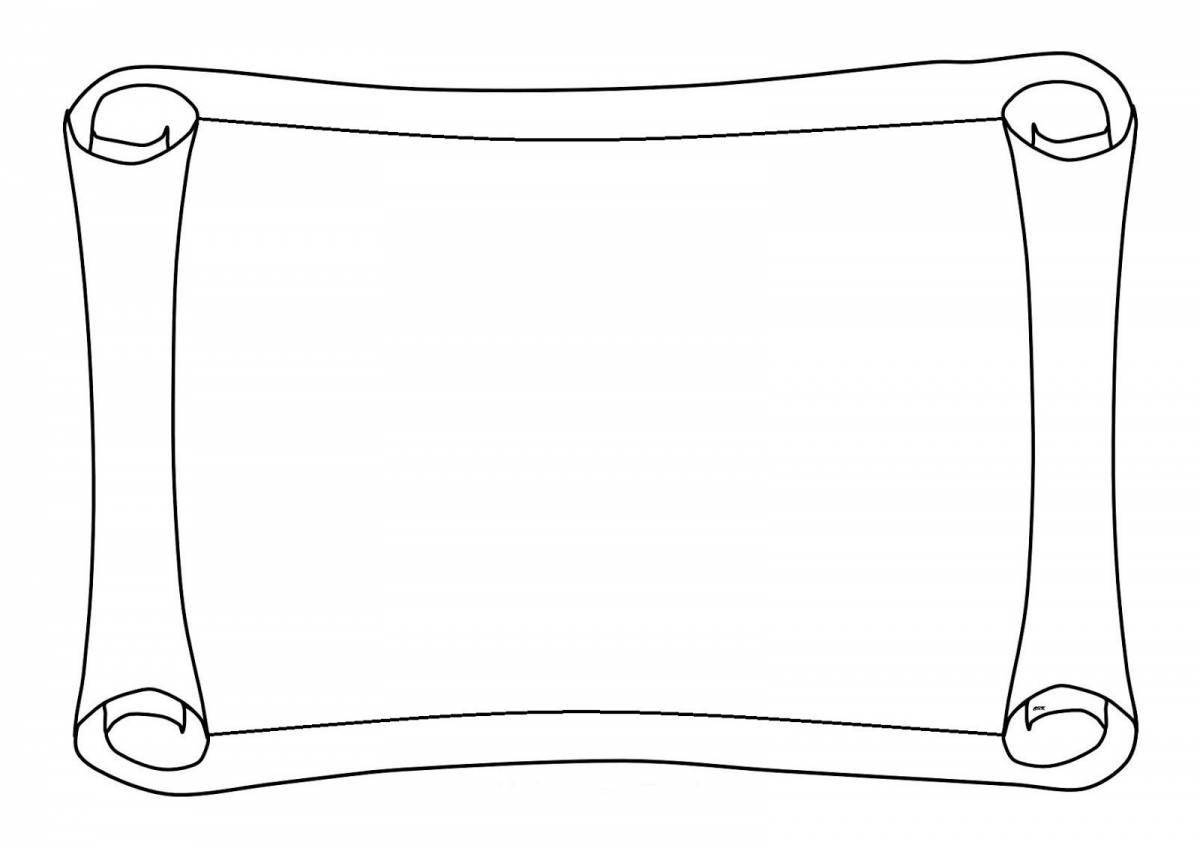 Fun coloring transparent pages