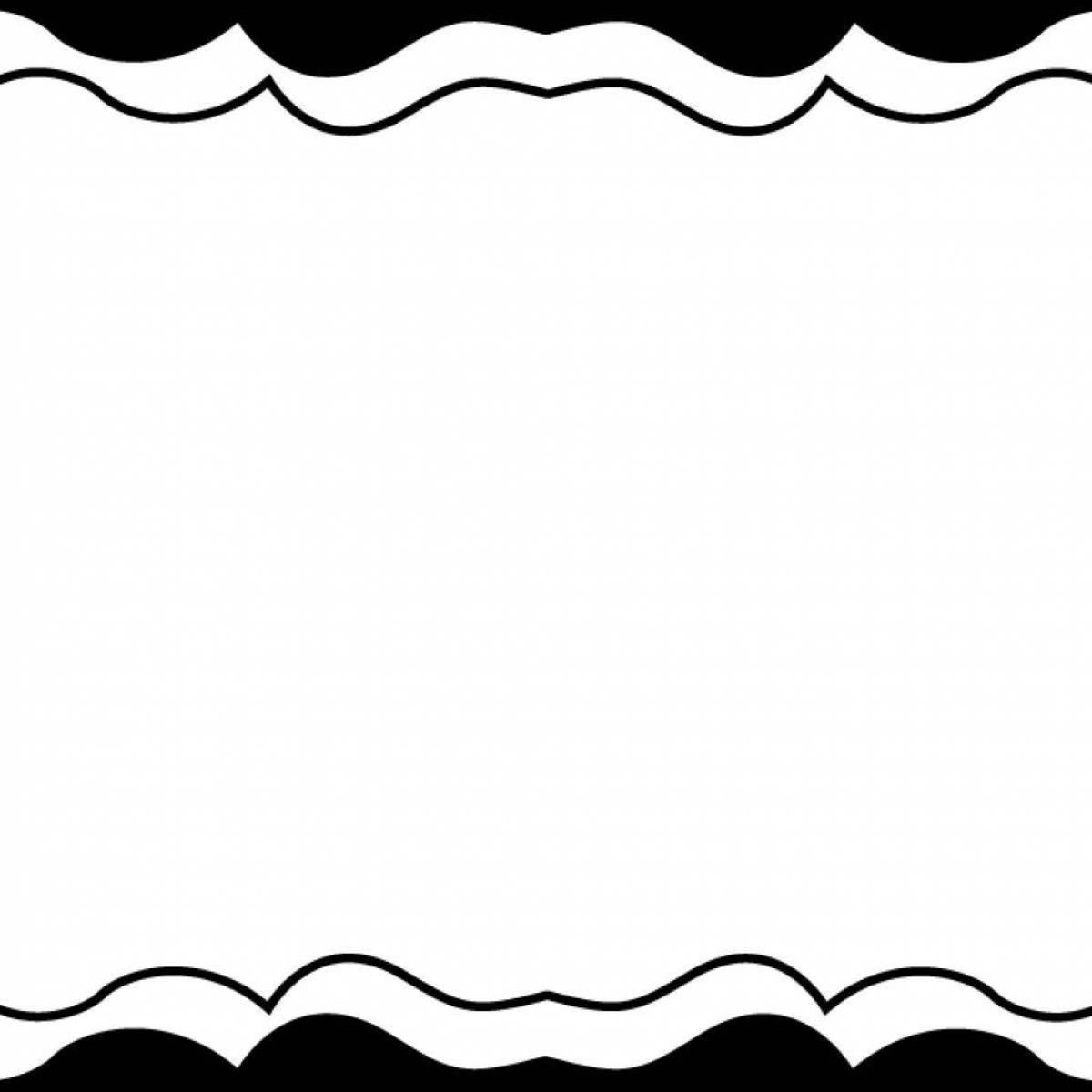 Joyful coloring transparent pages