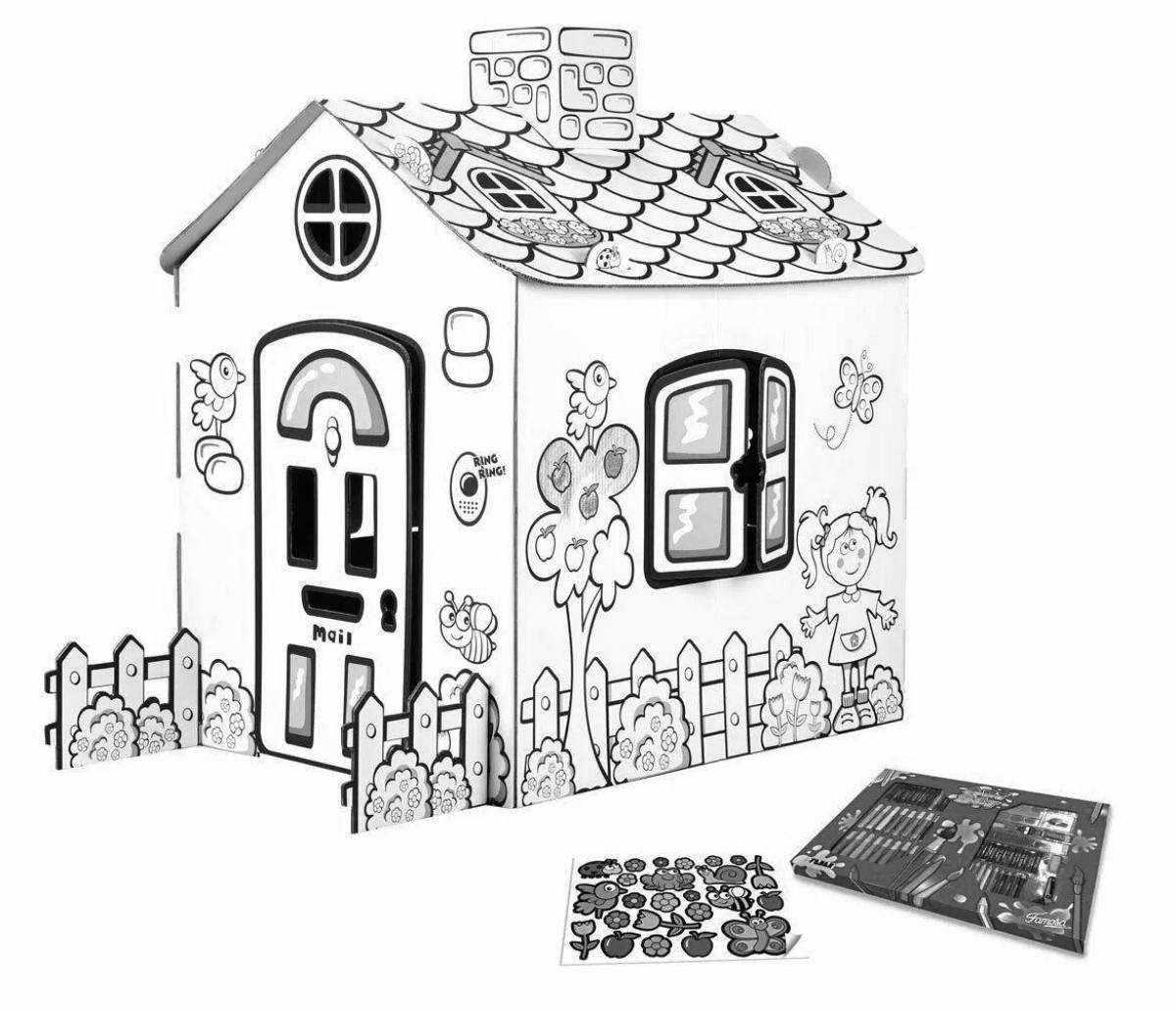 Traditional gardener's house